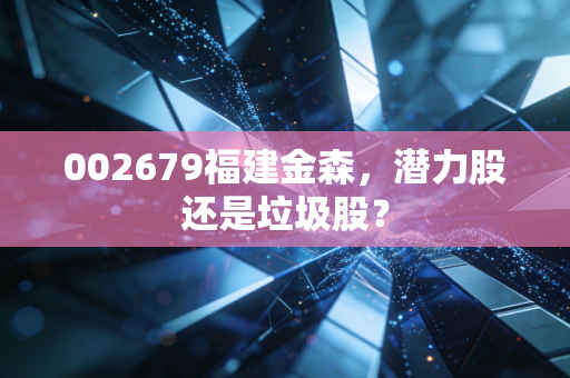 002679福建金森，潜力股还是垃圾股？