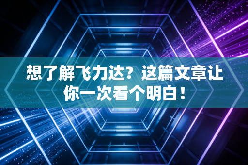 想了解飞力达？这篇文章让你一次看个明白！