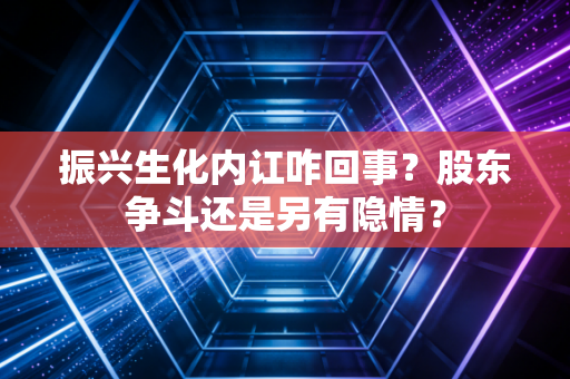 振兴生化内讧咋回事?股东争斗还是另有隐情?