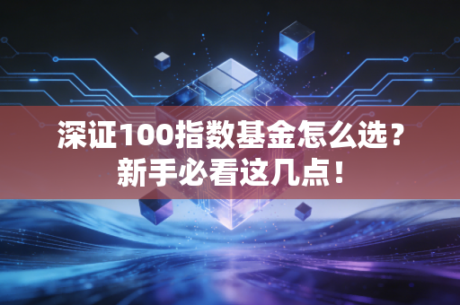 深证100指数基金怎么选？新手必看这几点！