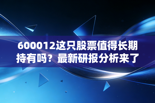 600012这只股票值得长期持有吗?最新研报分析来了!