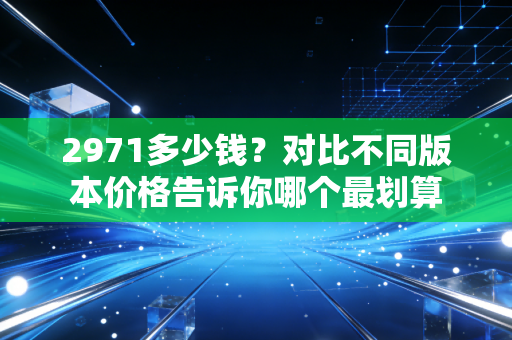 2971多少钱？对比不同版本价格告诉你哪个最划算