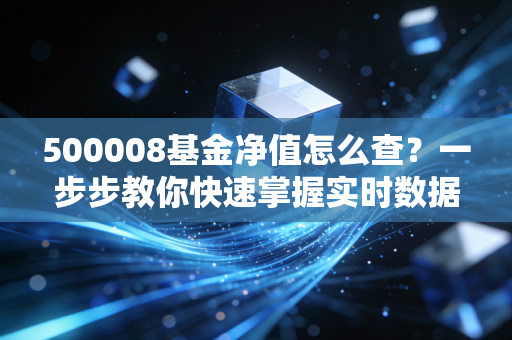 500008基金净值怎么查？一步步教你快速掌握实时数据！