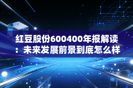 红豆股份600400年报解读：未来发展前景到底怎么样？