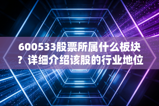 600533股票所属什么板块？详细介绍该股的行业地位！