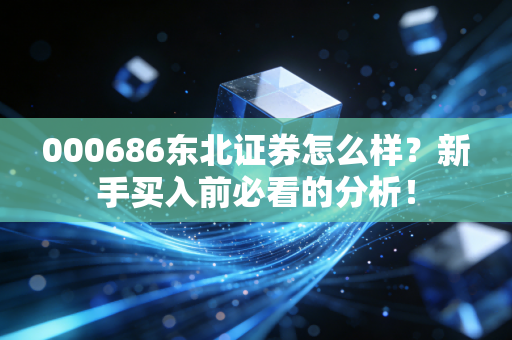 000686东北证券怎么样？新手买入前必看的分析！