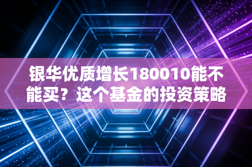 银华优质增长180010能不能买？这个基金的投资策略分析