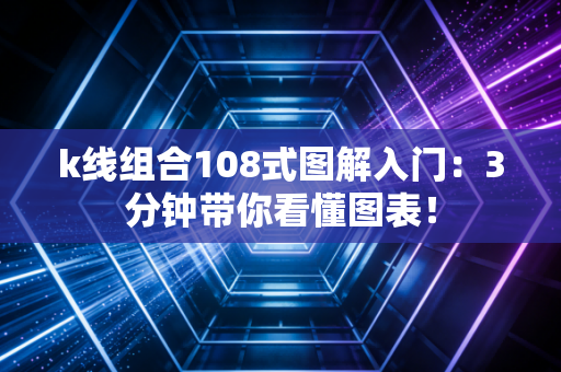 k线组合108式图解入门:3分钟带你看懂图表!