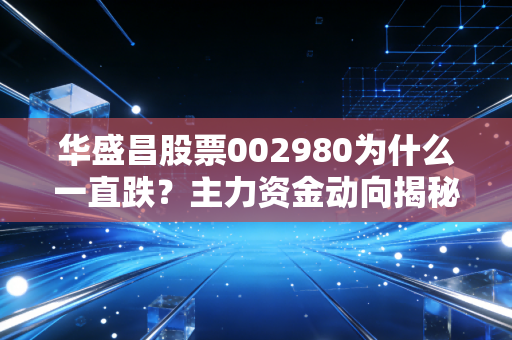 详细阅读:华盛昌股票002980为什么一直跌?主力资金动向揭秘 华盛昌股票002980为什么一直跌?主力资金动向揭秘