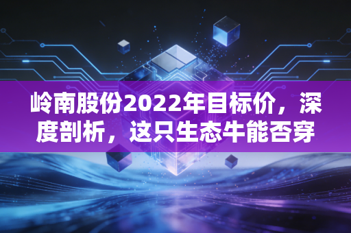 岭南股份2022年目标价,深度剖析,这只生态牛能否穿越迷雾重估价值?