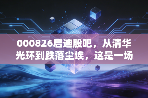 000826启迪股吧，从清华光环到跌落尘埃，这是一场关于信仰与绝望的漫长博弈