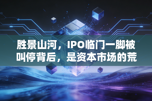详细阅读:胜景山河,IPO临门一脚被叫停背后,是资本市场的荒诞剧与投资者的必修课 胜景山河,IPO临门一脚被叫停背后,是资本市场的荒诞剧与投资者的必修课
