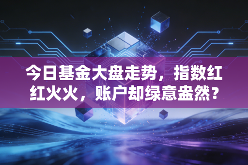 今日基金大盘走势，指数红红火火，账户却绿意盎然？聊聊震荡市里的投资心态