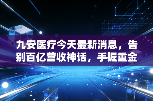 九安医疗今天最新消息，告别百亿营收神话，手握重金的现金奶牛到底值不值得守？