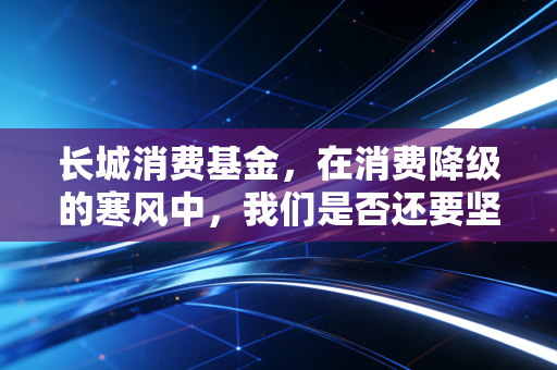 长城消费基金，在消费降级的寒风中，我们是否还要坚守长坡厚雪的信仰？