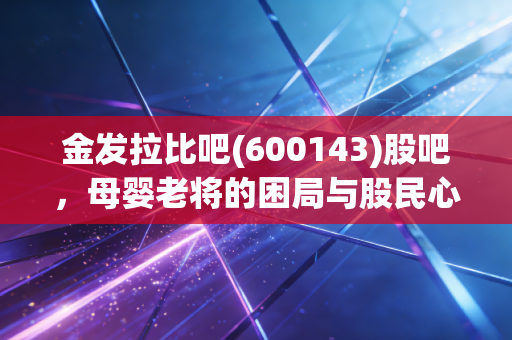 金发拉比吧(600143)股吧，母婴老将的困局与股民心中的抄底梦