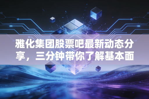 雅化集团股票吧最新动态分享，三分钟带你了解基本面！