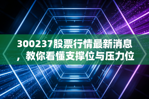 300237股票行情最新消息，教你看懂支撑位与压力位！