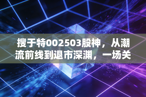 搜于特002503股神，从潮流前线到退市深渊，一场关于贪婪与侥幸的残酷警示