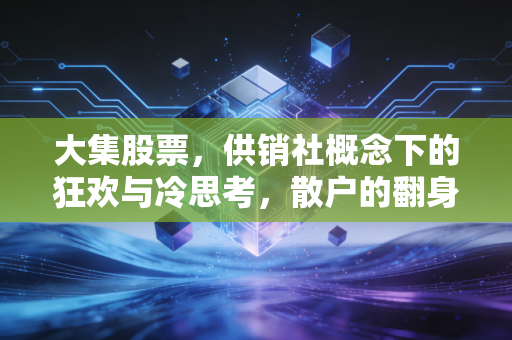 大集股票，供销社概念下的狂欢与冷思考，散户的翻身仗能打赢吗？