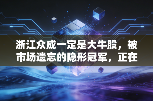 浙江众成一定是大牛股，被市场遗忘的隐形冠军，正在酝酿一场惊人的价值回归