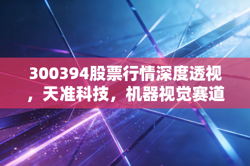 300394股票行情深度透视，天准科技，机器视觉赛道上的隐形冠军还能跑多远？