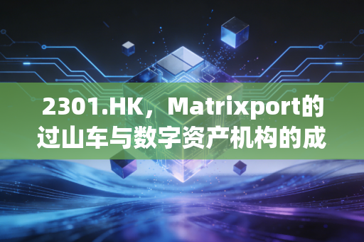 2301.HK，Matrixport的过山车与数字资产机构的成人礼