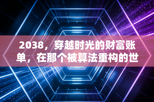 2038，穿越时光的财富账单，在那个被算法重构的世界，我们真的自由了吗？