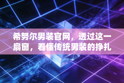 希努尔男装官网,透过这一扇窗,看懂传统男装的挣扎与转型困局