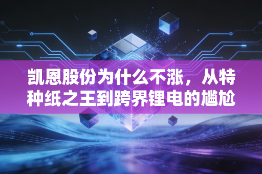 凯恩股份为什么不涨，从特种纸之王到跨界锂电的尴尬困局，深度解析散户的持仓焦虑
