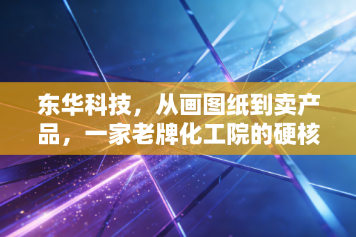 东华科技，从画图纸到卖产品，一家老牌化工院的硬核突围与蜕变