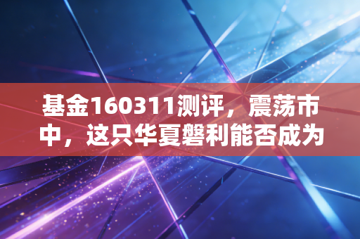 基金160311测评，震荡市中，这只华夏磐利能否成为你的理财压舱石？