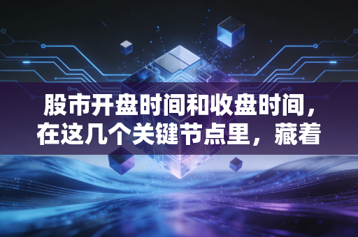 股市开盘时间和收盘时间，在这几个关键节点里，藏着普通人的财富密码