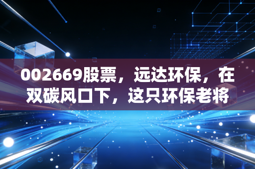 002669股票，远达环保，在双碳风口下，这只环保老将还能打吗？