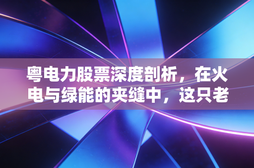 粤电力股票深度剖析,在火电与绿能的夹缝中,这只老广还能打吗?