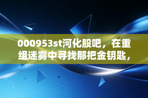000953st河化股吧,在重组迷雾中寻找那把金钥匙,还是一场注定亏损的豪赌?