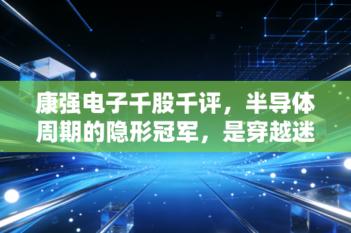 康强电子千股千评，半导体周期的隐形冠军，是穿越迷雾的黄金坑还是昙花一现的泡沫？