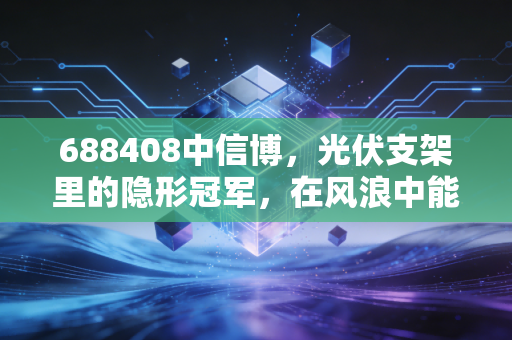 688408中信博，光伏支架里的隐形冠军，在风浪中能站多稳？