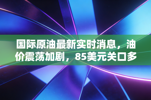 国际原油最新实时消息，油价震荡加剧，85美元关口多空激战，深度解析背后的博弈逻辑与生活启示