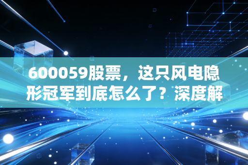 600059股票，这只风电隐形冠军到底怎么了？深度解析南京高齿的投资逻辑