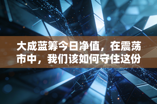 大成蓝筹今日净值,在震荡市中,我们该如何守住这份稳稳的幸福?