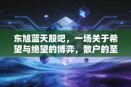 东旭蓝天股吧，一场关于希望与绝望的博弈，散户的至暗时刻还是黎明前的潜伏？