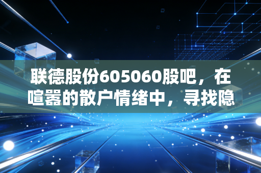 联德股份605060股吧,在喧嚣的散户情绪中,寻找隐形冠军的长期价值