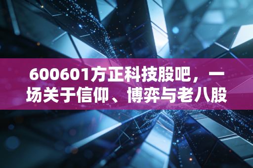 600601方正科技股吧，一场关于信仰、博弈与老八股记忆的深度复盘