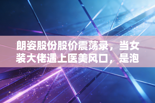 朗姿股份股价震荡录，当女装大佬遇上医美风口，是泡沫还是金矿？