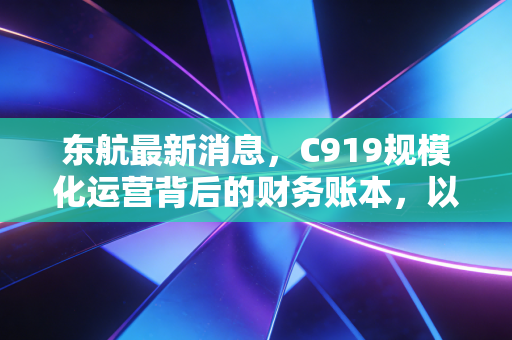 东航最新消息，C919规模化运营背后的财务账本，以及民航业复苏的真实温差
