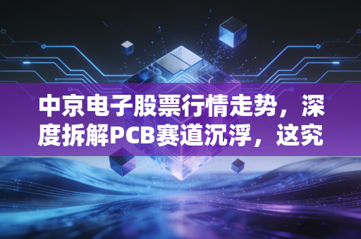 中京电子股票行情走势，深度拆解PCB赛道沉浮，这究竟是黄金坑还是无底洞？