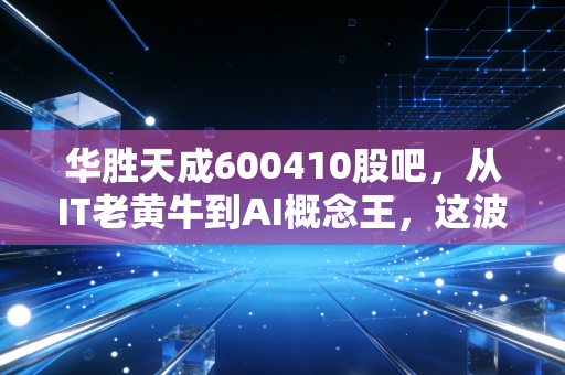 华胜天成600410股吧,从IT老黄牛到AI概念王,这波行情究竟是馅饼还是陷阱?