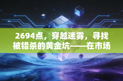 2694点，穿越迷雾，寻找被错杀的黄金坑——在市场低谷期，我们该如何安放财富与焦虑？