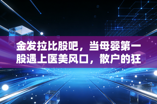 金发拉比股吧，当母婴第一股遇上医美风口，散户的狂欢与焦虑